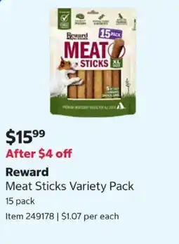 Costco Reward Meat Sticks Variety Pack offer