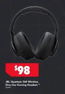 Harvey Norman JBL Quantum 360 Wireless Over-Ear Gaming Headset offer
