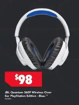 Harvey Norman JBL Quantum 360P Wireless Over-Ear PlayStation Edition - Blue offer