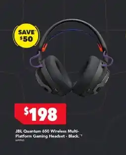 Harvey Norman JBL Quantum 650 Wireless Multi-Platform Gaming Headset - Black offer