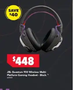Harvey Norman JBL Quantum 950 Wireless Multi-Platform Gaming Headset - Black offer
