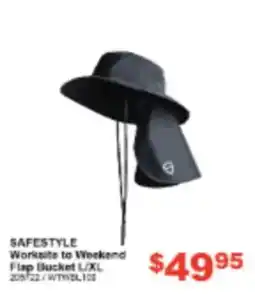 Total Tools Safestyle Worksite to Weekend Flap Bucket L/XL offer
