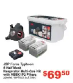 Total Tools JSP Force Typhoon 8 Half Mask Respirator Multi-Gas Kit offer