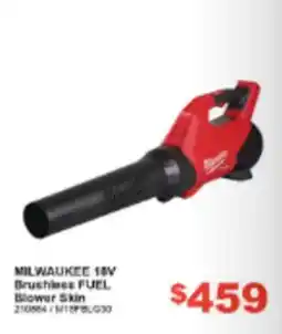 Total Tools Milwaukee 18V Brushless FUEL Blower Skin offer