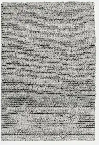 Wool Blend Charles Rug - Grey, Large