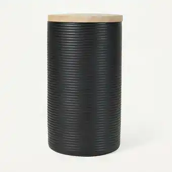 Kmart Large Black Linear Canister offer