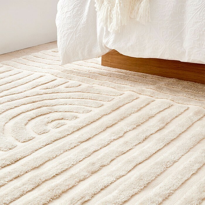Arch Wool Blend Rug Medium offer at Kmart