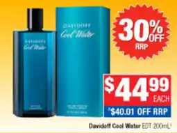 Direct Chemist Outlet Davidoff Cool Water EDT offer