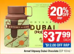 Direct Chemist Outlet Armaf Odyssey Dubai Chocolate EDP offer