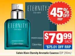 Direct Chemist Outlet Calvin Klein Eternity Aromatic Essence EDP offer