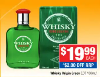 Whisky Origin Green EDT