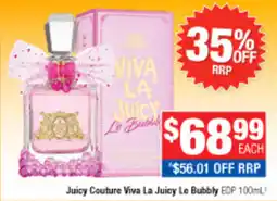 Direct Chemist Outlet Juicy Couture Viva La Juicy Le Bubbly offer
