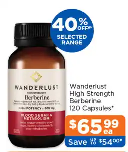 Good Price Pharmacy Wanderlust High Strength Berberine offer