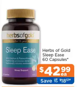 Good Price Pharmacy Herbs of Gold Sleep Ease offer
