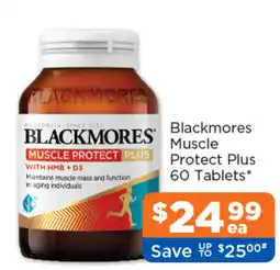 Good Price Pharmacy Blackmores Muscle Protect Plus offer