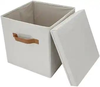Kmart Linen Look Storage Box offer