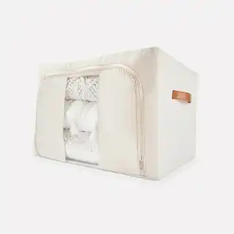 Kmart Linen Look Collapsible Box with Window - Large offer