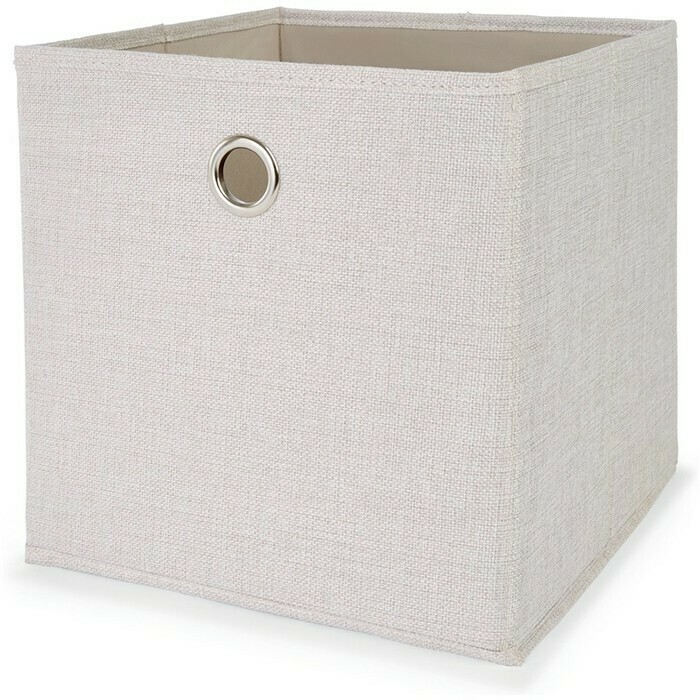 Collapsible Storage Cube Beige offer at Kmart