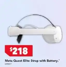 Harvey Norman Meta Quest Elite Strap with Battery offer