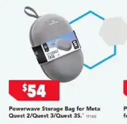 Harvey Norman Powerwave Storage Bag for Meta Quest 2/Quest 3/Quest 3S. offer