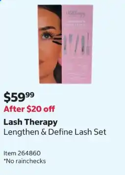 Costco Lash Therapy Lengthen & Define Lash Set offer