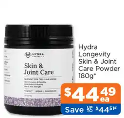 Good Price Pharmacy Hydra Longevity Skin & Joint Care Powder offer