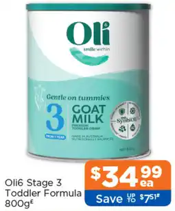 Good Price Pharmacy Oli6 Stage 3 Toddler Formula offer
