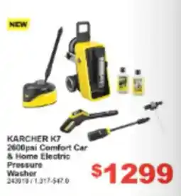 Total Tools Karcher K7 2600psi Comfort Car & Home Electric Pressure Washer offer