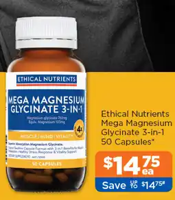Good Price Pharmacy Ethical Nutrients Mega Magnesium Glycinate 3-in-1 offer