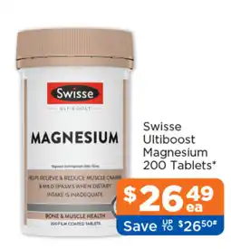 Good Price Pharmacy Swisse Ultiboost Magnesium offer
