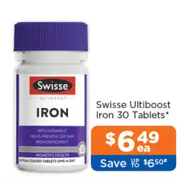Good Price Pharmacy Swisse Ultiboot Iron offer