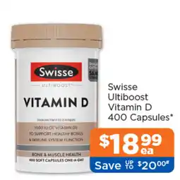 Good Price Pharmacy Swisse Ultiboost Vitamin D offer