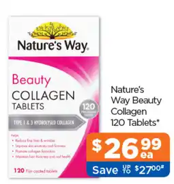 Good Price Pharmacy Nature's Way Beauty Collagen Tablets offer