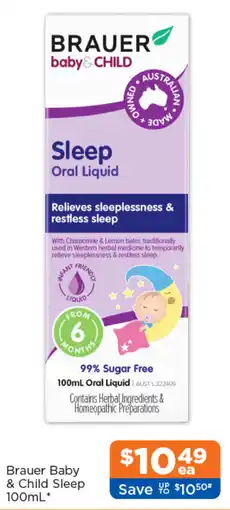 Good Price Pharmacy Brauer Baby & Child Sleep offer