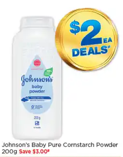 Good Price Pharmacy Johnson's Baby Pure Cornstarch Powder offer