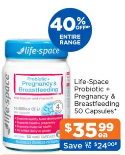 Good Price Pharmacy Life-Space Probiotic + Pregnancy & Breastfeeding offer
