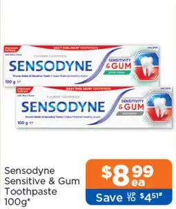 Good Price Pharmacy Sensodyne Sensitive & Gum Toothpaste offer