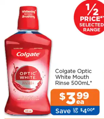 Colgate Optic White Mouth Rinse