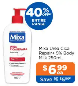 Good Price Pharmacy Mixa Urea Cica Repair+ Body Milk offer