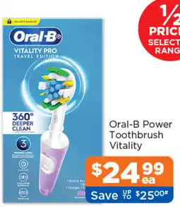 Good Price Pharmacy Oral-B Power Toothbrush Vitality offer
