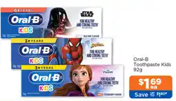 Good Price Pharmacy Oral-B Toothpaste Kids offer