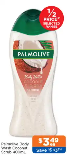 Good Price Pharmacy Palmolive Body Wash Coconut Scrub offer