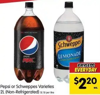 Spar Pepsi Or Schweppes offer
