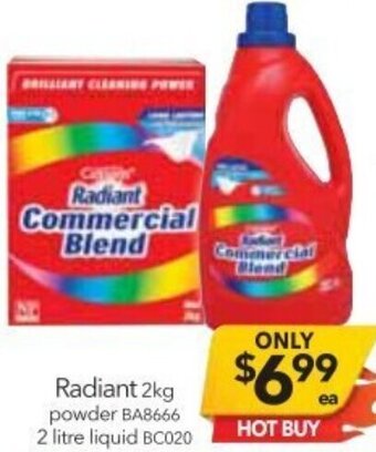 Cheap as Chips Radiant 2kg offer