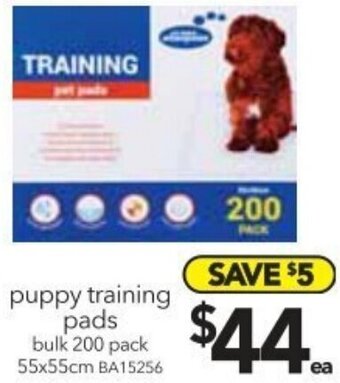 Cheap as Chips Puppy Training Pads offer