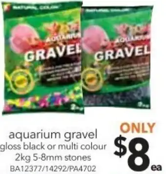 Cheap as Chips Aquarium Gravel Gloss Black Or Multi Colour offer