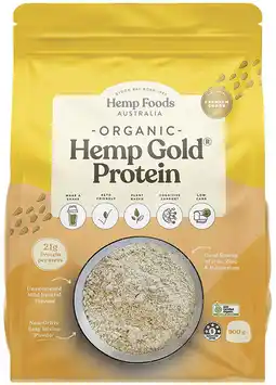 healthylife Hemp Foods Australia Organic Hemp Gold Protein Powder offer