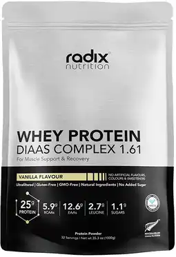 healthylife Radix Whey Protein Powder Vanilla offer