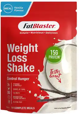 healthylife Naturopathica FatBlaster Weight Loss Shake Vanilla offer