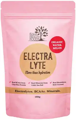 healthylife Eden Health Foods Electra-lyte BCAAs & Electrolytes Watermelon offer